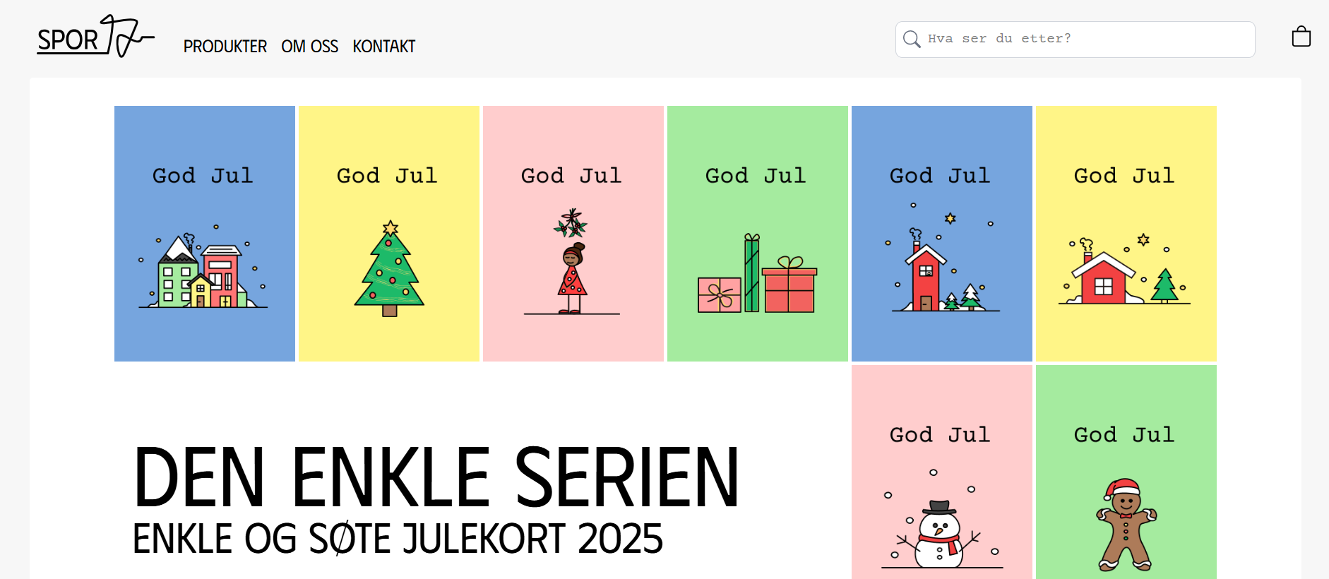 a screenshot of the Hort1.no website